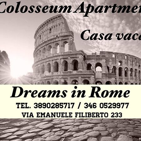 Dreams In Rome - Colosseum Apartment Roma Exterior foto